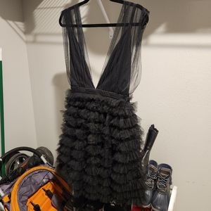 Love & Lemonade Black Tulle Dress